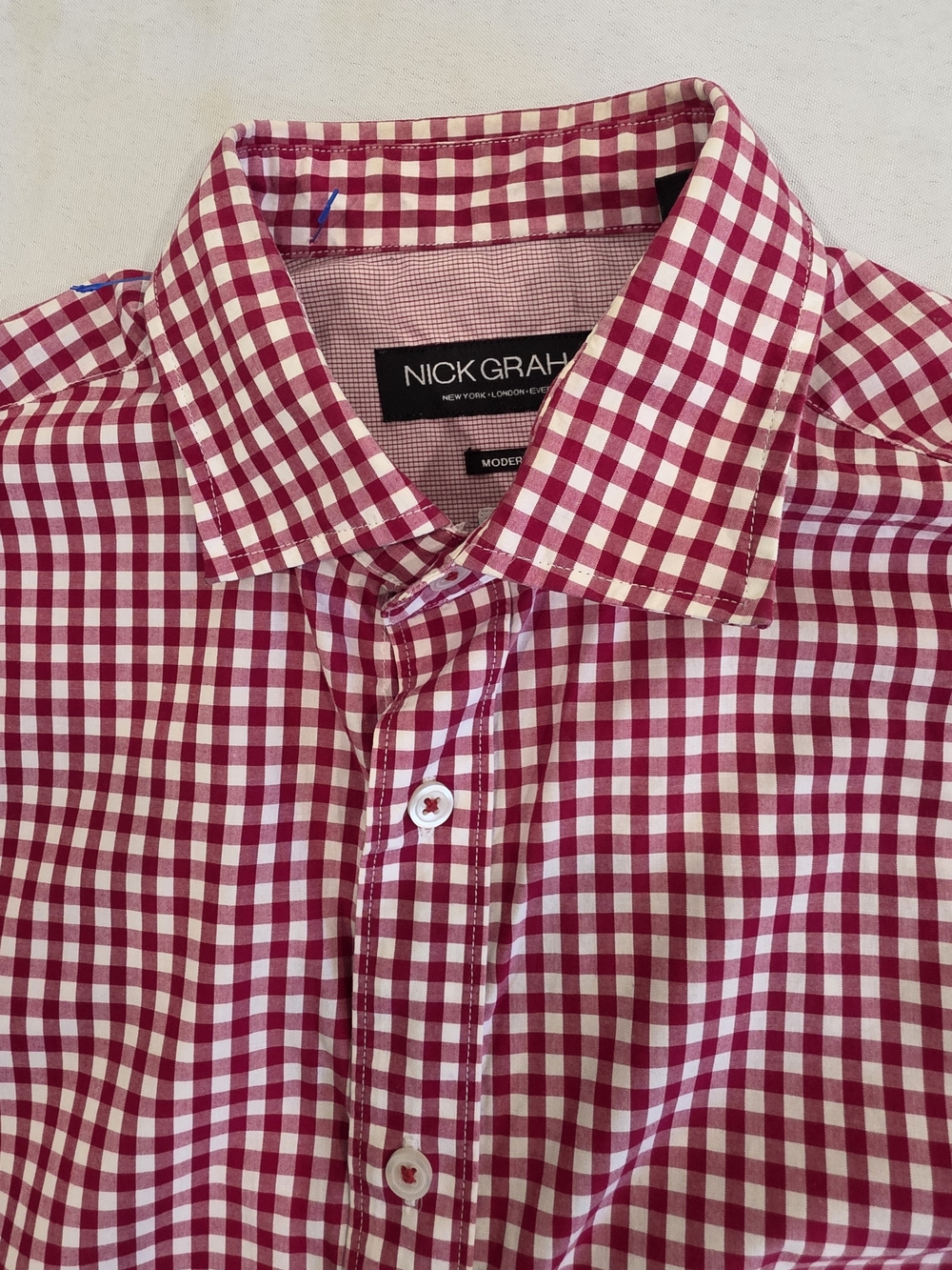 Nick Graham Cotton Collection Designed All Occasions Shirt Men Size M